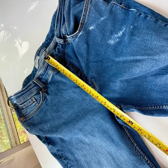 Pilcro The Yaya Blue Mid Rise Crop Jeans Women’s 16W - Picture 11 of 11